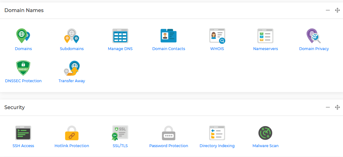 Illustrazione hosting web